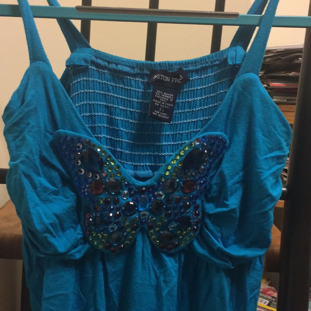 Beautiful butterfly tank!